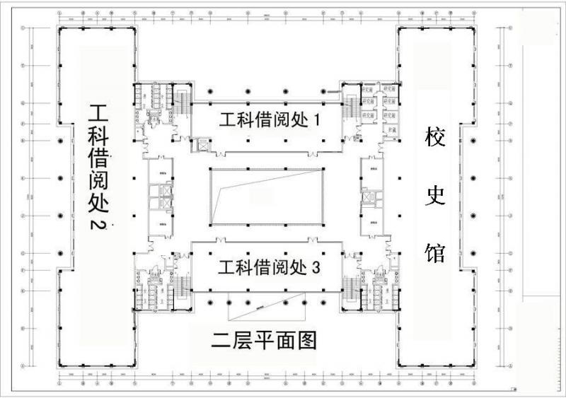 内蒙古图书馆平面图图片